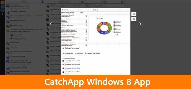 CatchApp Windows 8 App